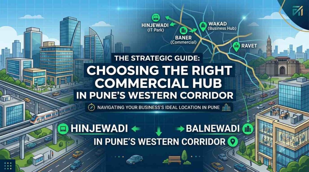 The Strategic Guide: Choosing the Right Commercial Hub in Pune’s Western Corridor